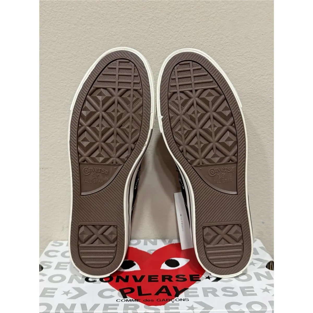 Converse shoes - Comme des Garçons Play x Converse One Star - A01791C - Black 2