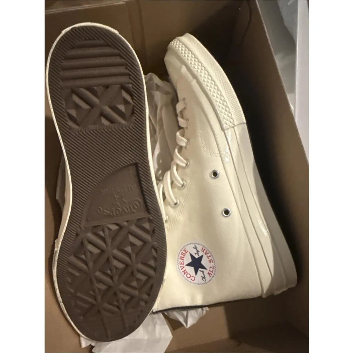 Converse shoes - Comme Des Garçons x Converse Chuck 70 - 1CK709 - White 0