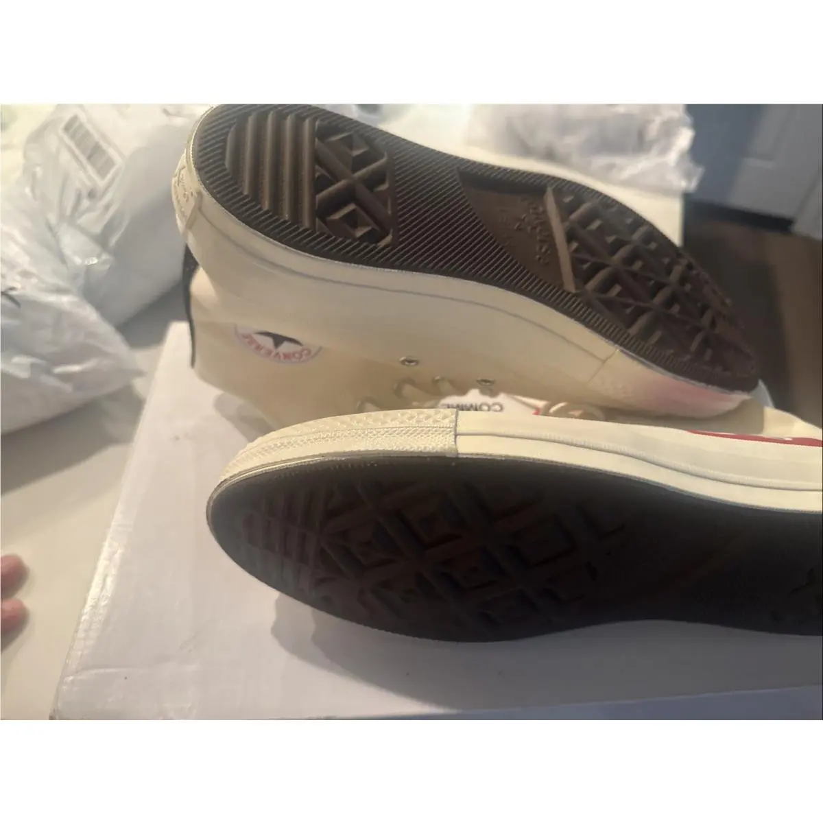 Converse shoes - Comme Des Garçons x Converse Chuck 70 - 1CK709 - White 3