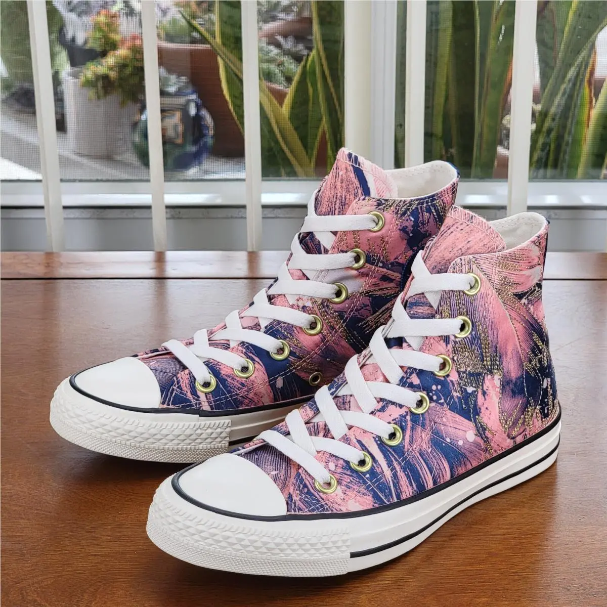 Converse shoes - Converse Chuck Taylor All Star Hi - 559863 - Pale Coral / Navy / Egret (UPC: 888755209264) 10
