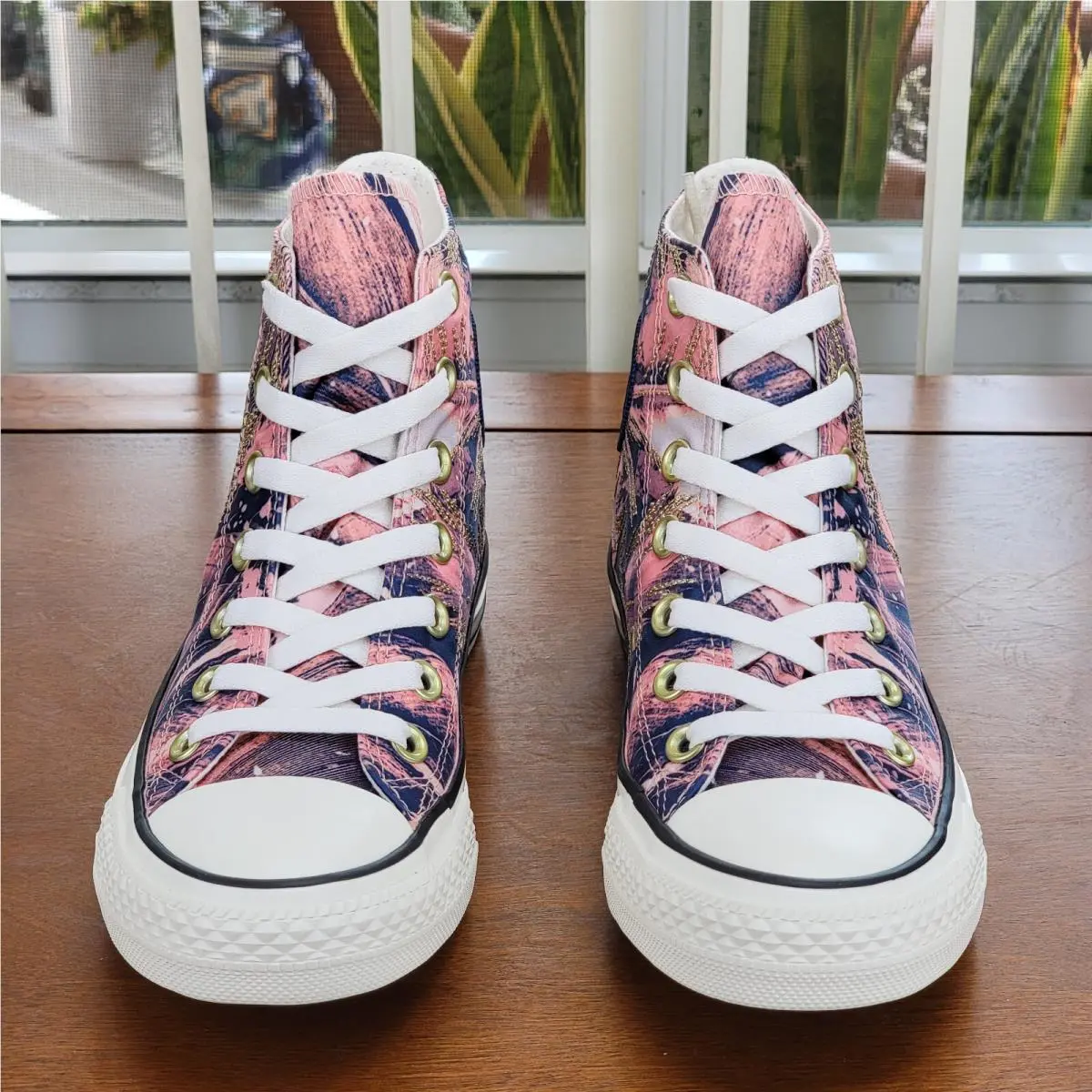 Converse shoes - Converse Chuck Taylor All Star Hi - 559863 - Pale Coral / Navy / Egret (UPC: 888755209264) 1
