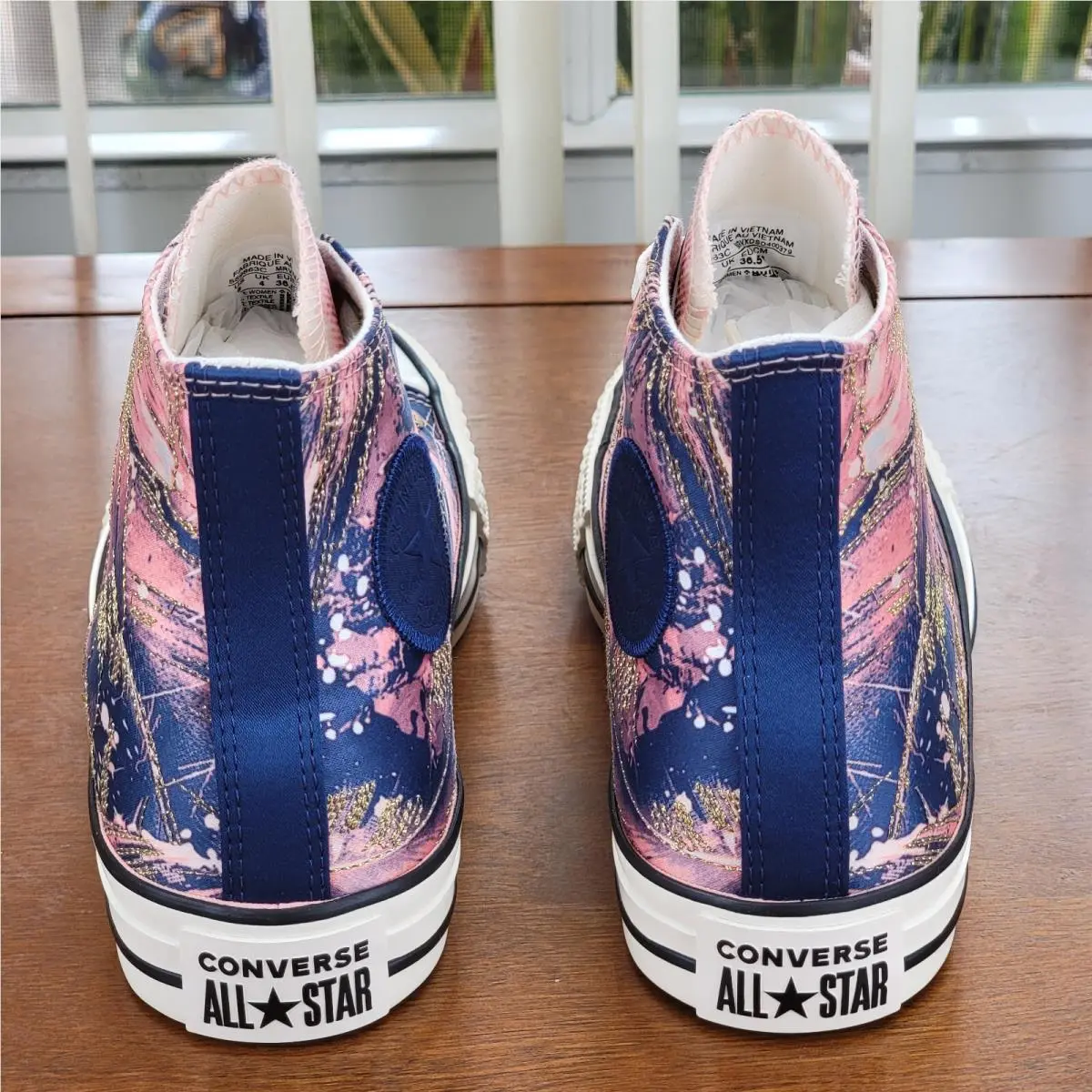 Converse shoes - Converse Chuck Taylor All Star Hi - 559863 - Pale Coral / Navy / Egret (UPC: 888755209264) 2