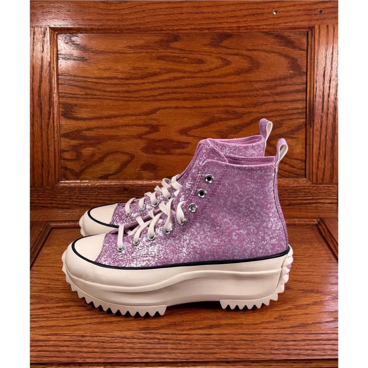 Converse shoes - Run Star Hike Hi - Run Star Hike - Purple 0