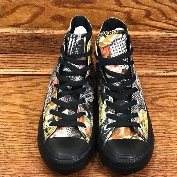 Converse shoes - Converse Chuck Taylor All Star Digital Floral Hi - Multicolor 1