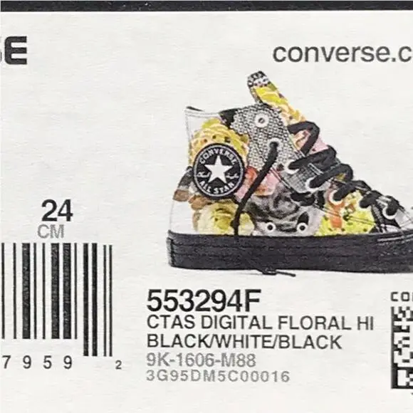 Converse shoes - Converse Chuck Taylor All Star Digital Floral Hi - Multicolor 6