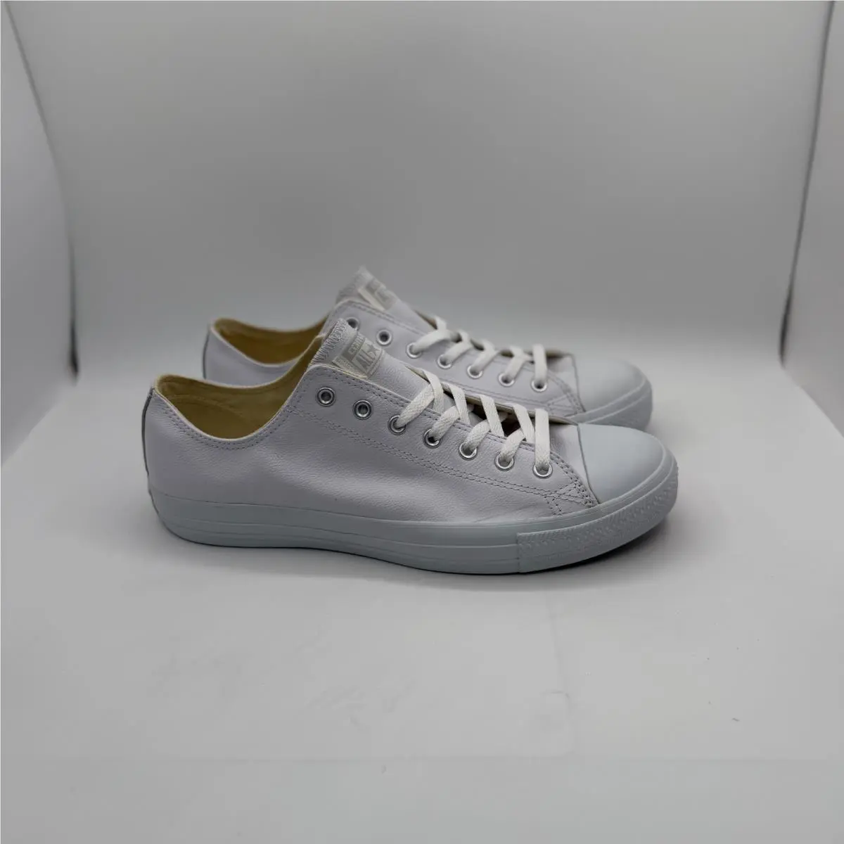 Converse shoes - Converse Chuck Taylor All Star Leather Ox - White 3