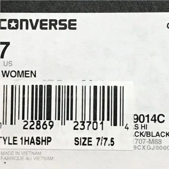 Converse shoes - Converse Chuck Taylor All Star Hi - Black 6