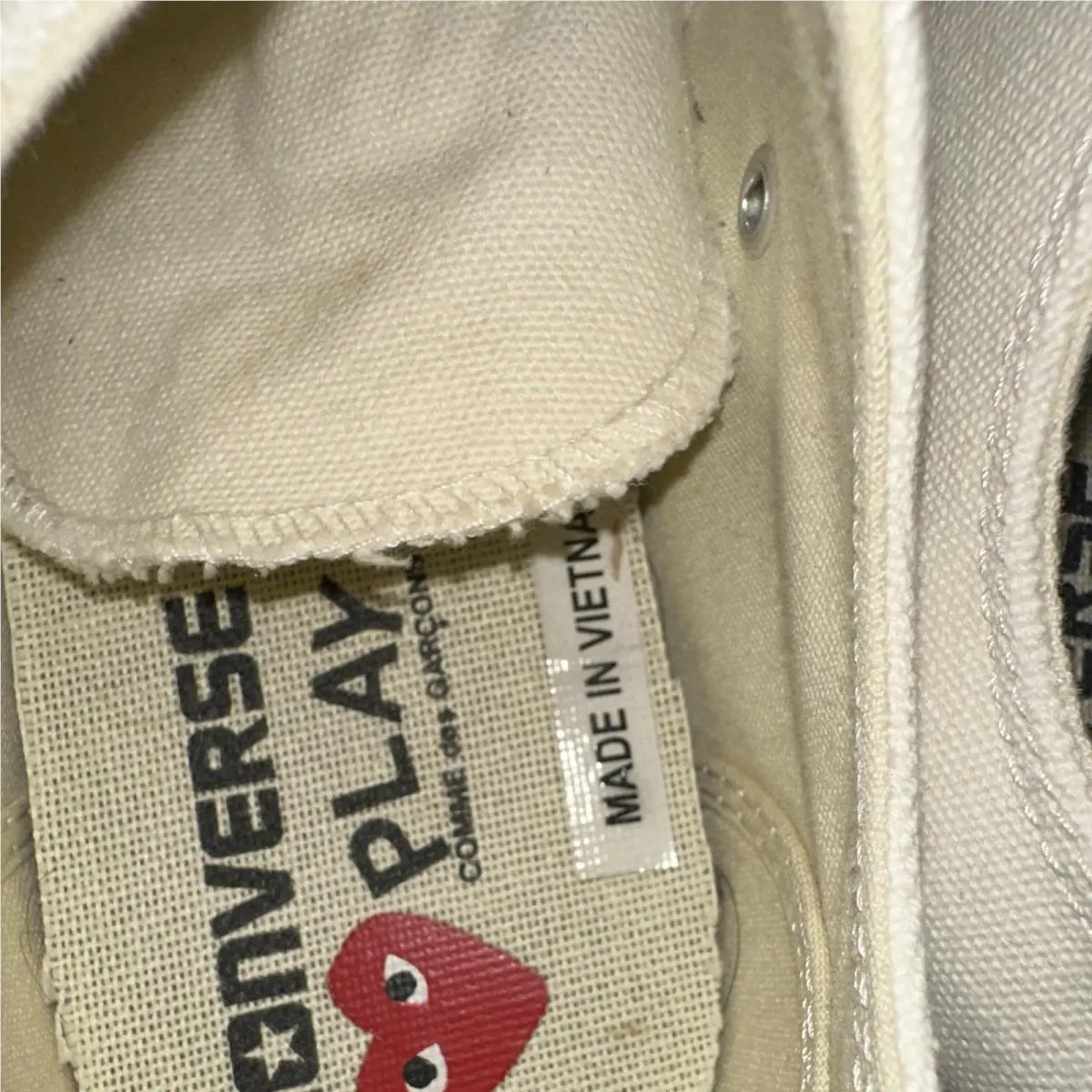 Converse shoes - Comme des Garçons Play x Converse Chuck 70 - 150207C - White (UPC: 0886956059251) 11