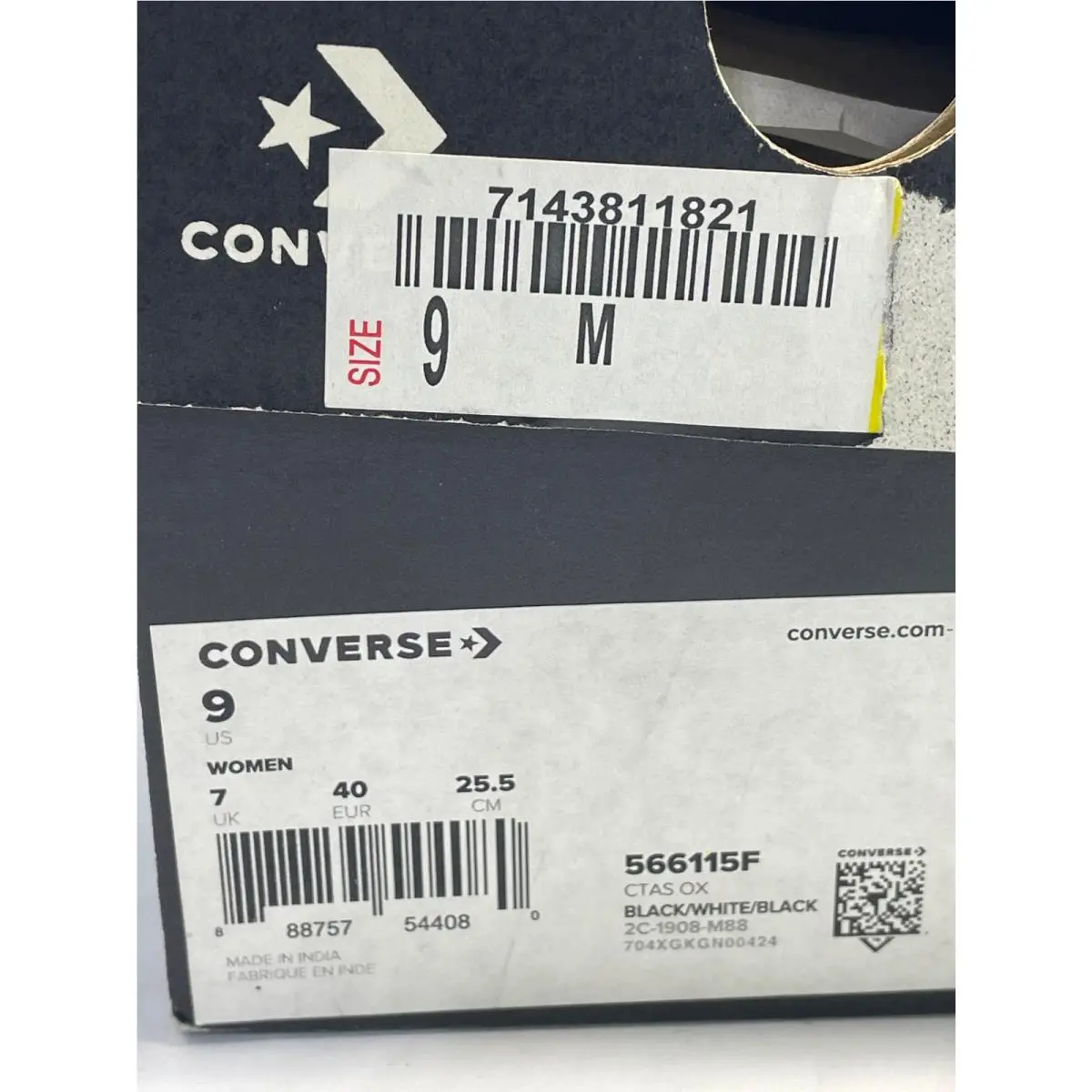 Converse shoes - Converse All Star - All Star - 566115F - Black 6
