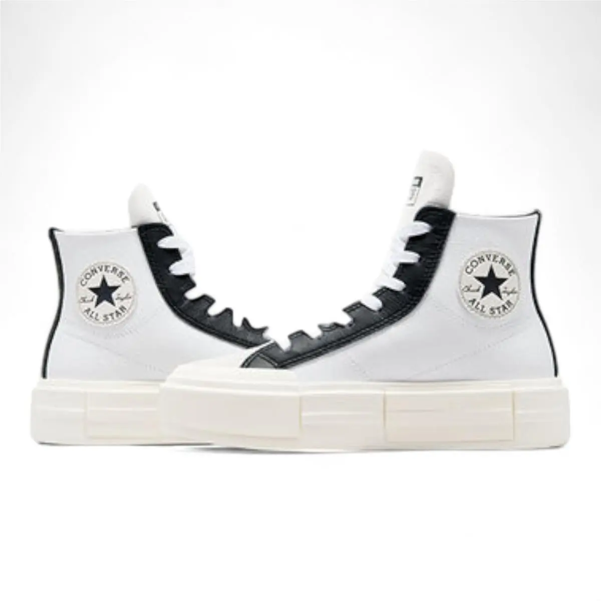 Converse shoes - Converse Chuck Taylor All Star Cruise Leather Sneakers - White / Black (UPC: 194434794694) 2