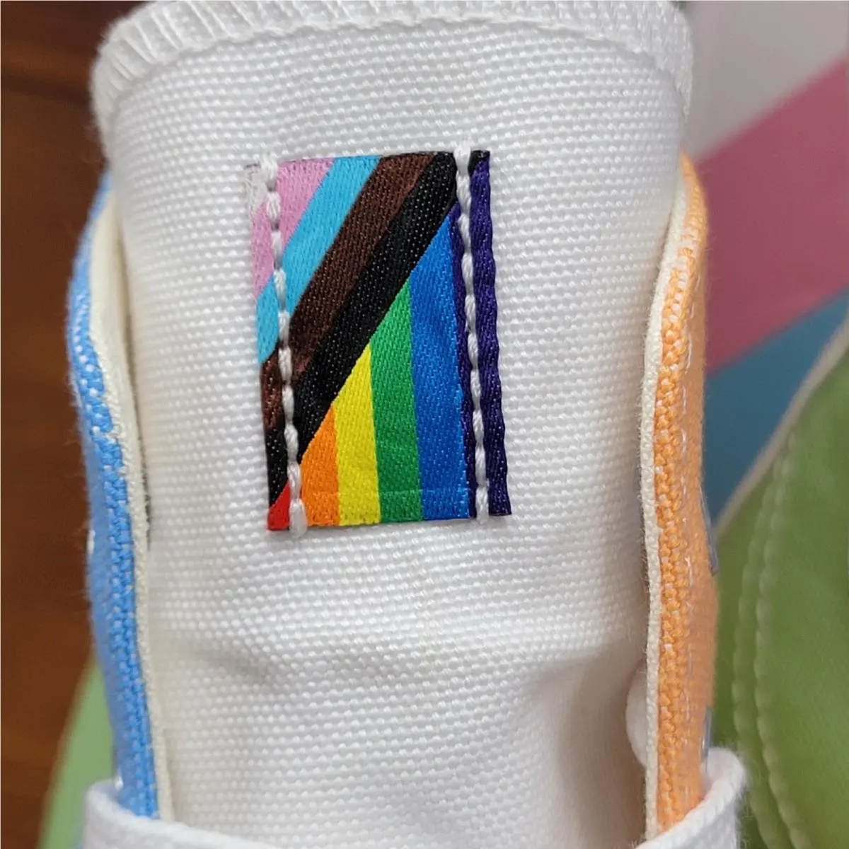 Converse shoes - Chuck 70 Plus Hi - Chuck Plus - A06029C - Pink/Fuel Orange/Butter Yellow 7