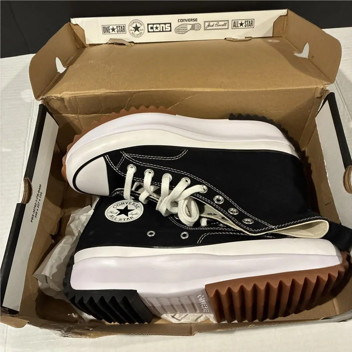 Converse shoes - Converse Run Star - Run Star - 340790 - Black, Manufacturer: Black 5