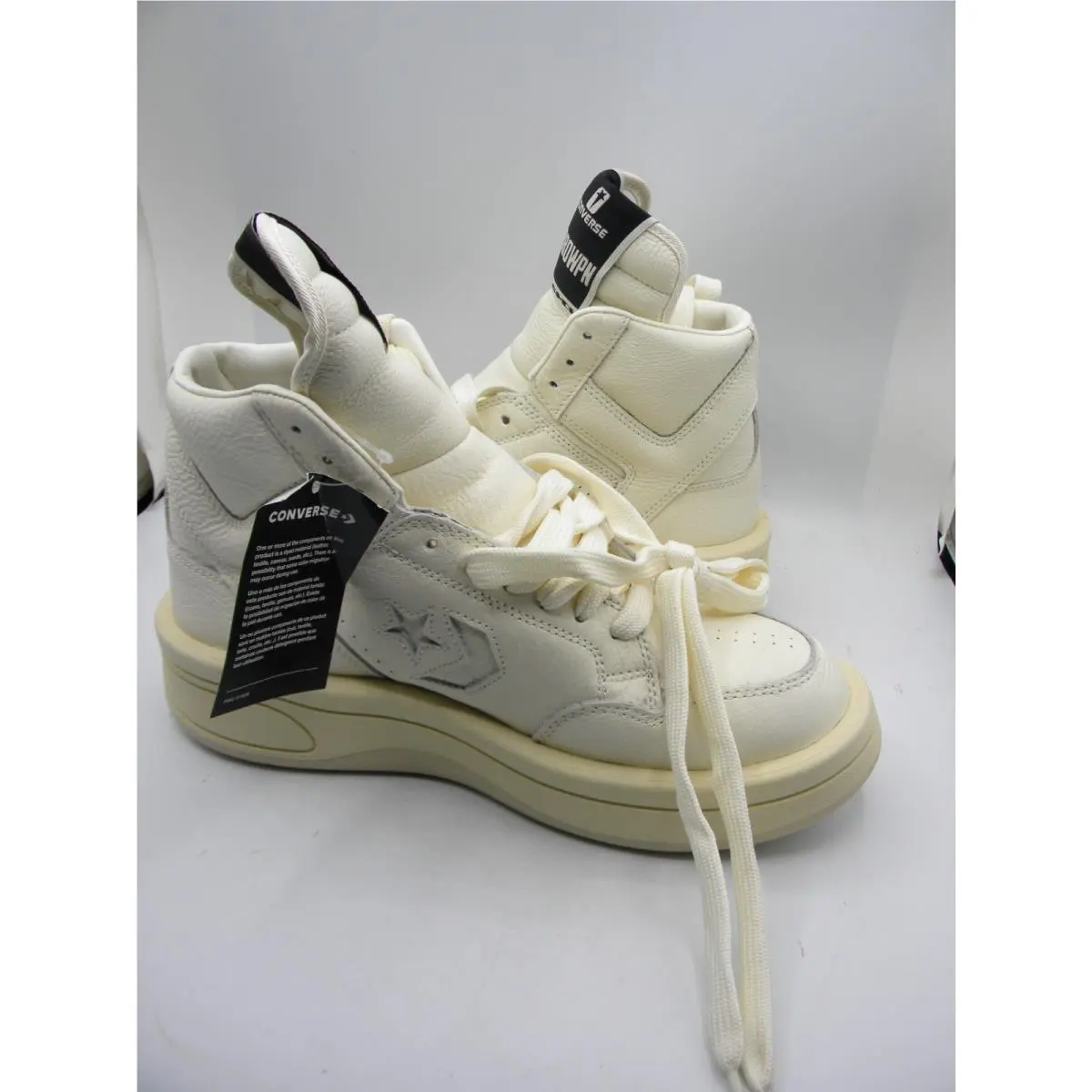 Converse shoes - Rick Owens x Converse DRKSHDW TURBOWPN - 172343C - White 7