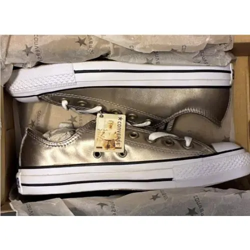 Converse shoes - Converse Chuck Taylor All Star OX - CTAS SP OX - METALLIC GOLD (UPC: 022861594429) 10