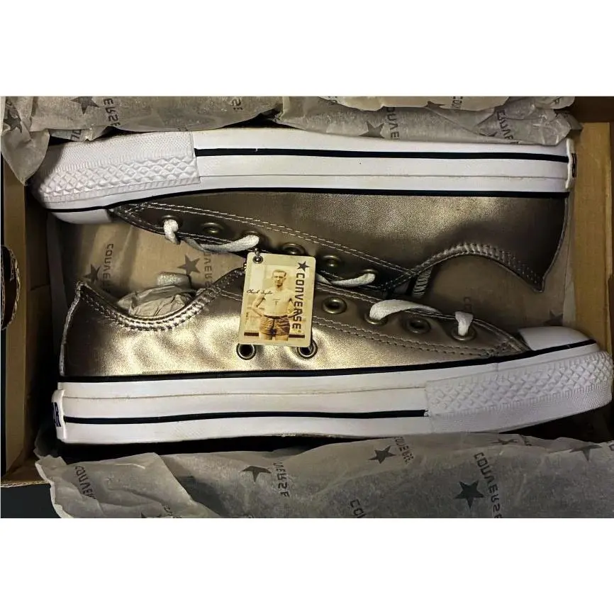 Converse shoes - Converse Chuck Taylor All Star OX - CTAS SP OX - METALLIC GOLD (UPC: 022861594429) 0