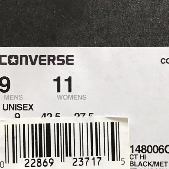Converse shoes - Chuck Taylor All Star CNY Year of the Goat - Black 6