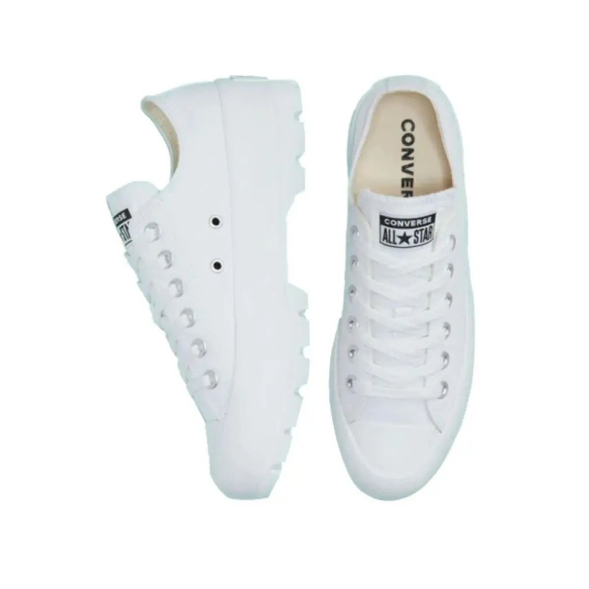 Converse shoes - Converse Lugged Ox - Lugged - White 1