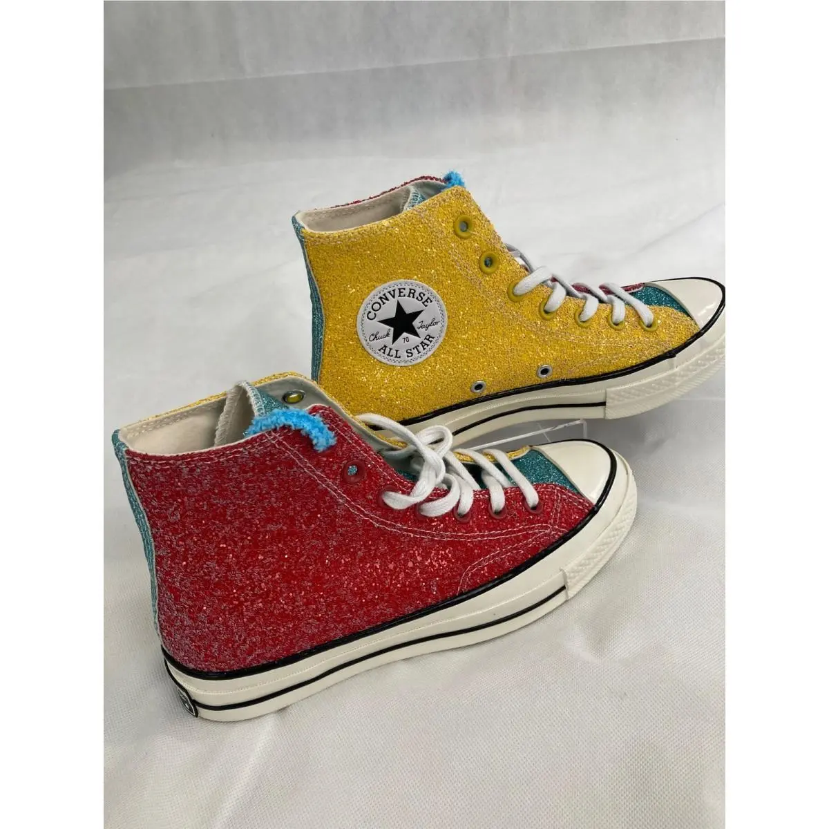 Converse shoes - Chuck 70 High Top Glitter - Multicolor 8