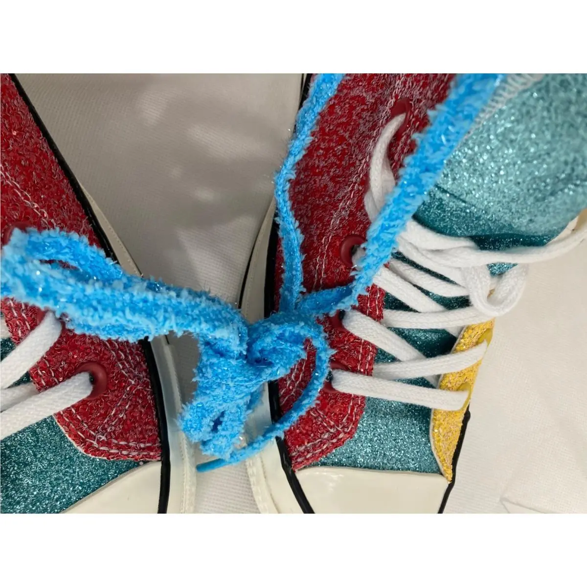 Converse shoes - Chuck 70 High Top Glitter - Multicolor 4
