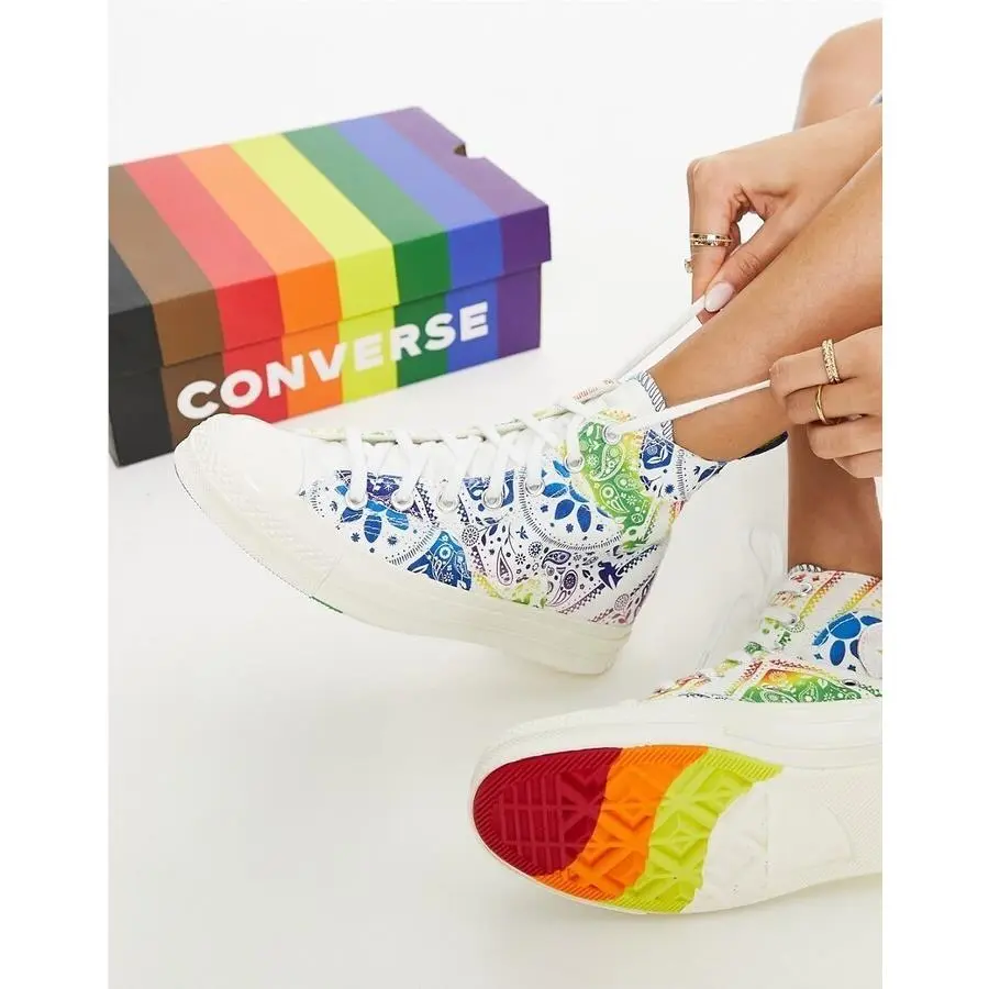 Converse shoes - Rainbow 8