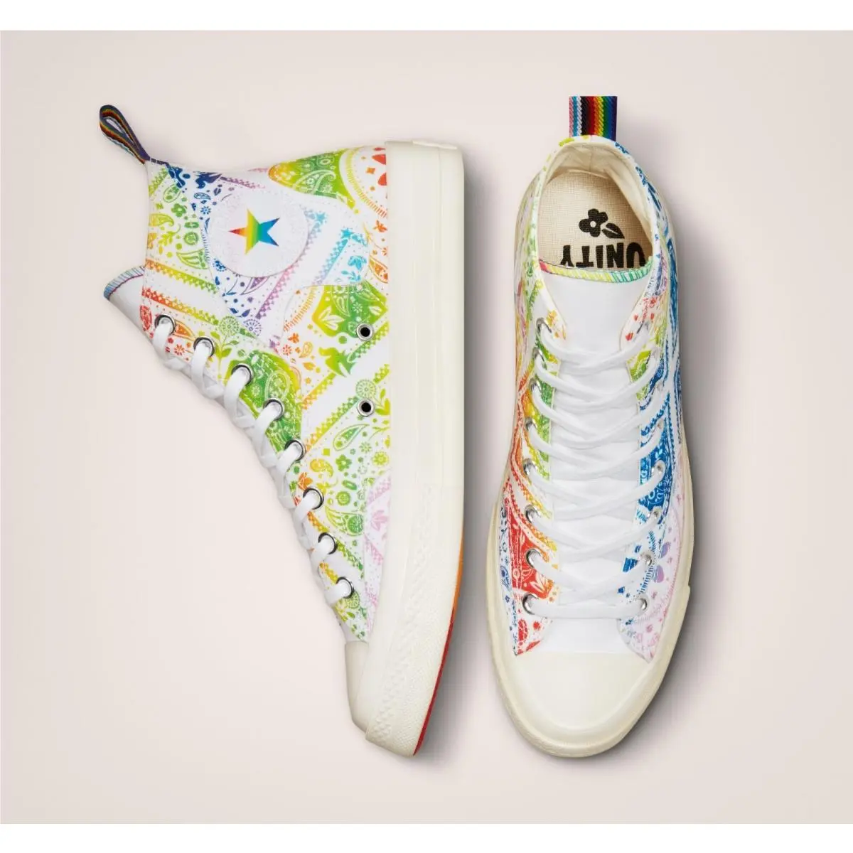 Converse shoes - Rainbow 0