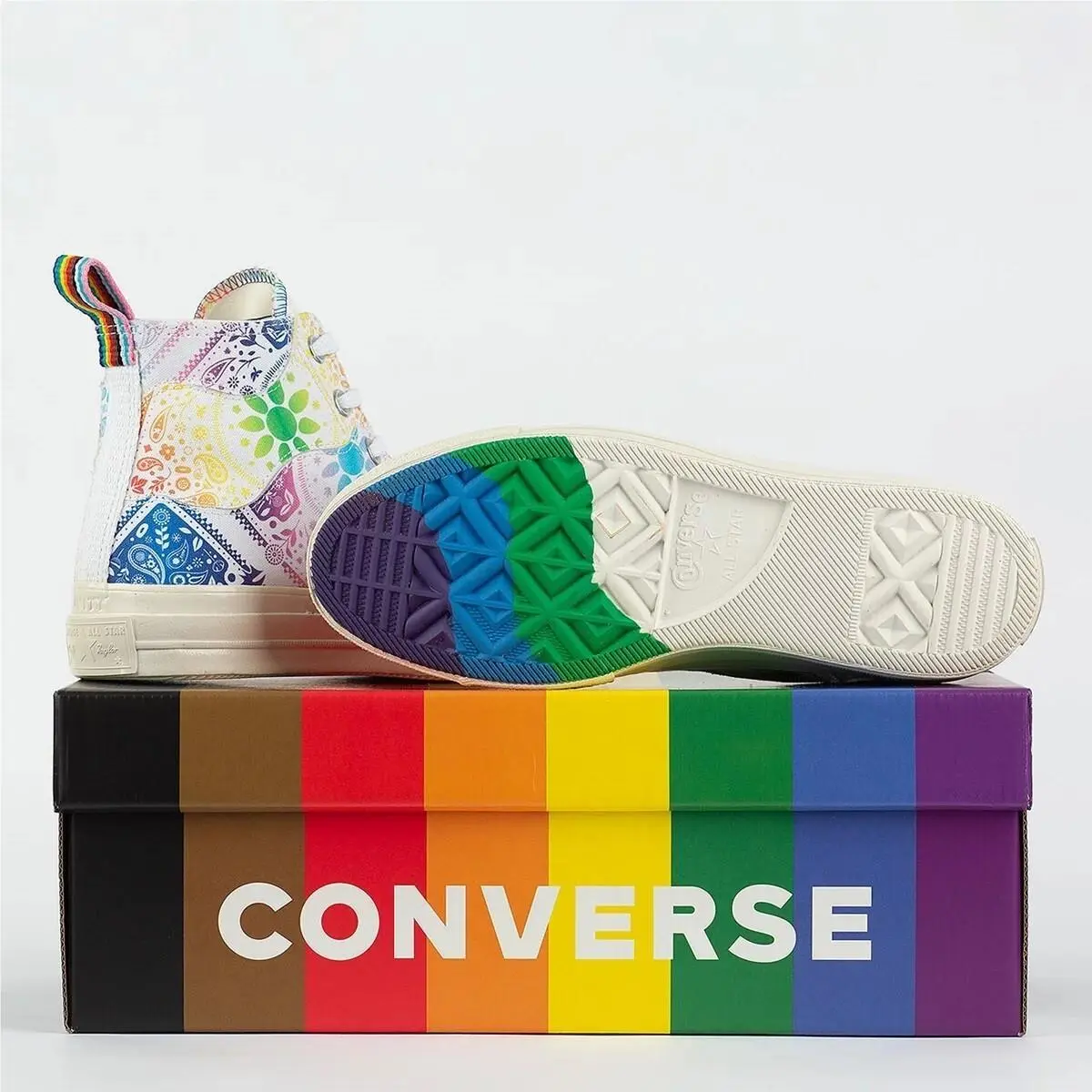 Converse shoes - Rainbow 2