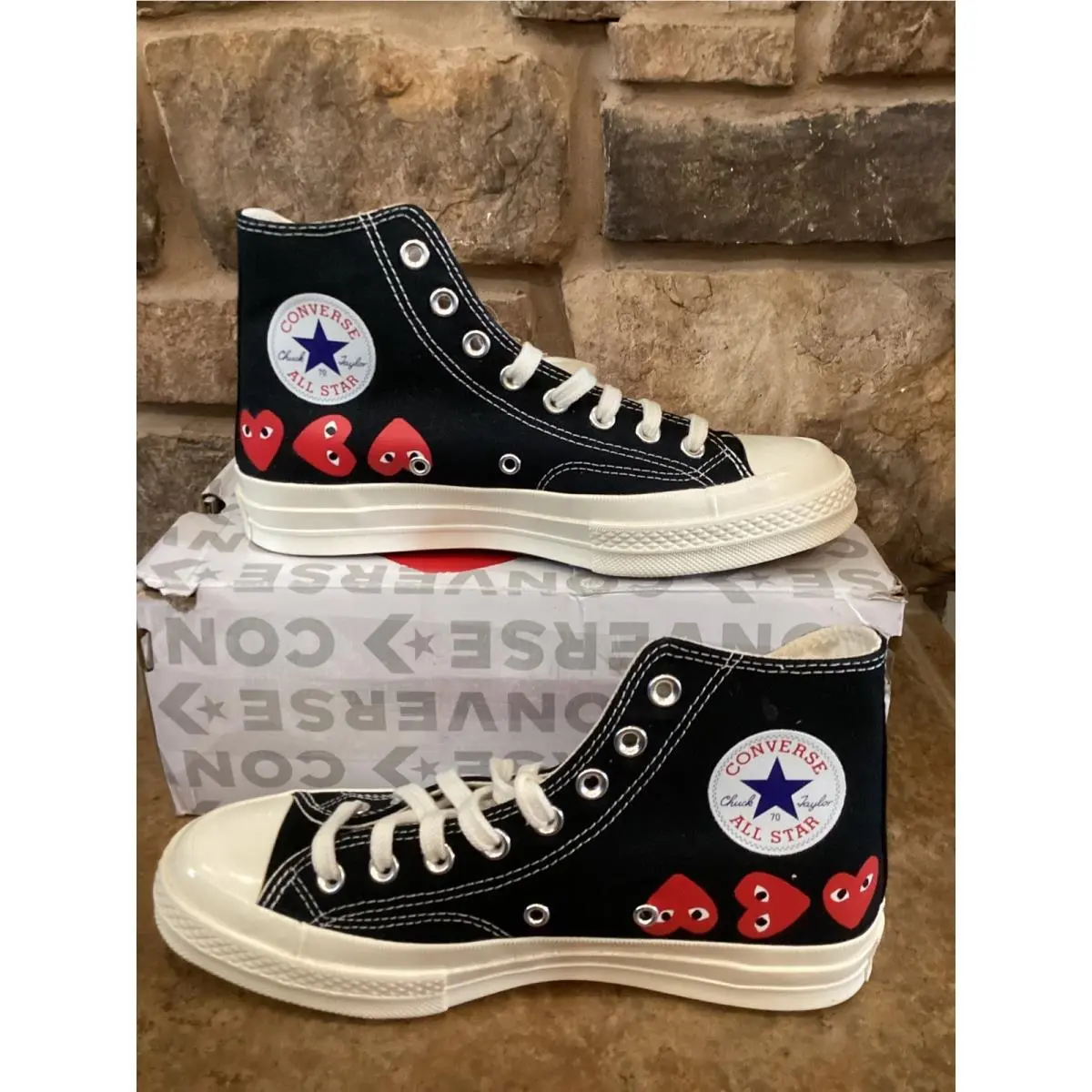 Converse shoes - Chuck 70 CDG HI - Chuck CDG - Black 0