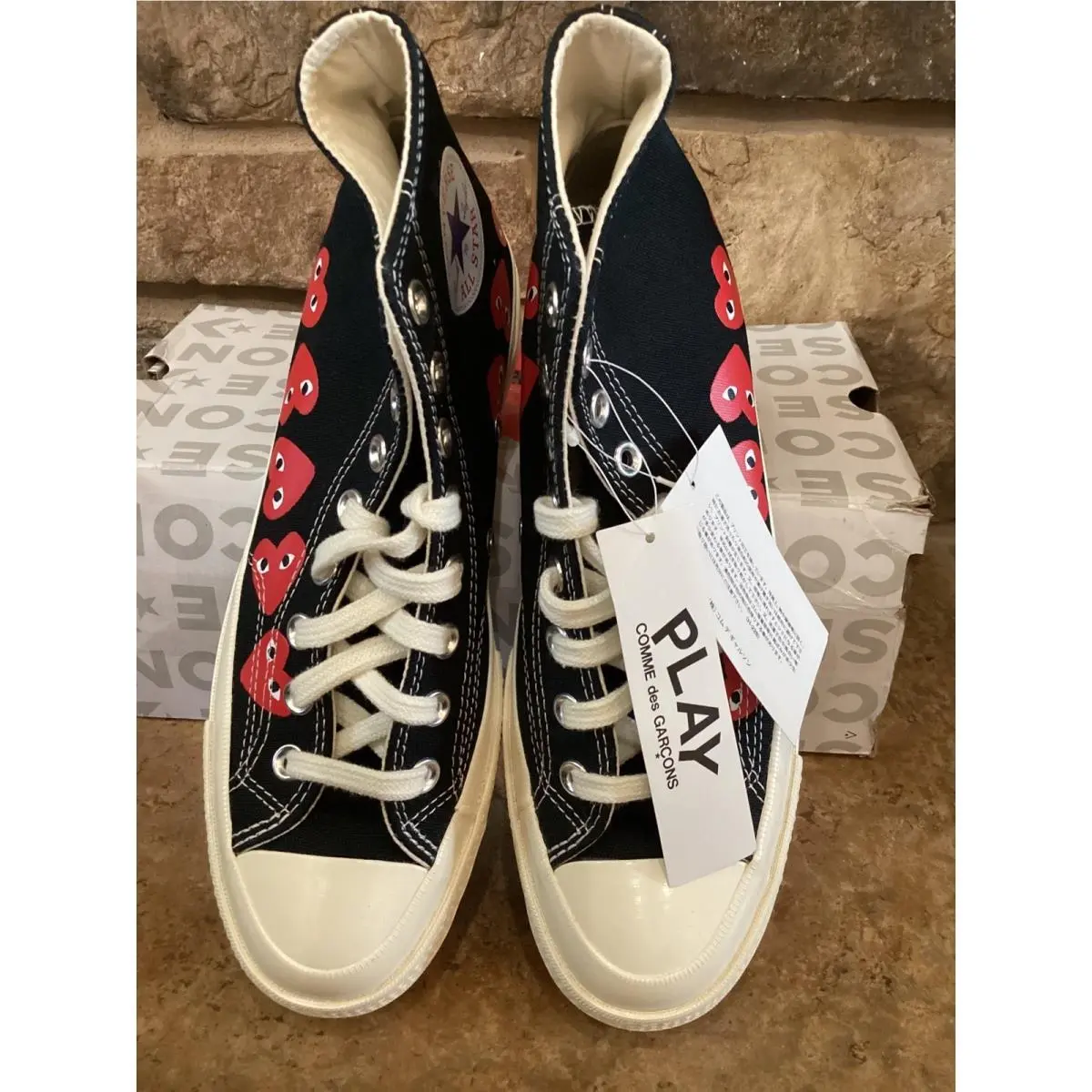 Converse shoes - Chuck 70 CDG HI - Chuck CDG - Black 1