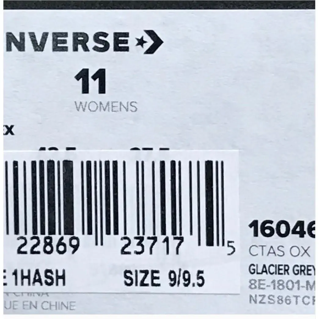 Converse shoes - 160461C - 160461C - Gray 6