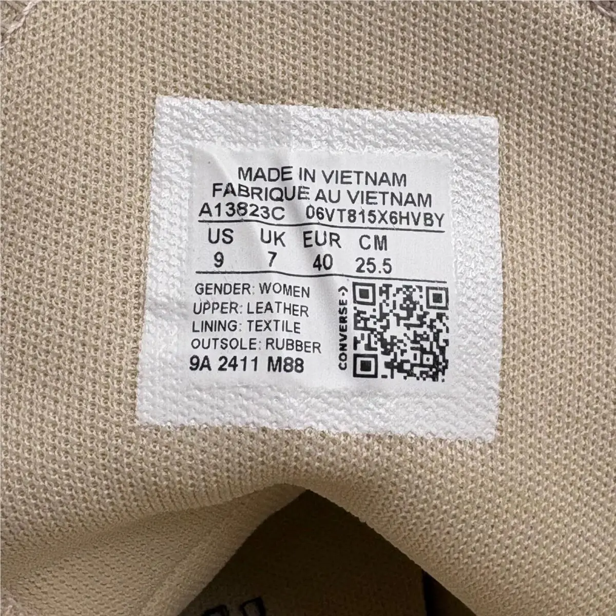Converse shoes - Converse Chuck Taylor All Star Lift - Beige 5