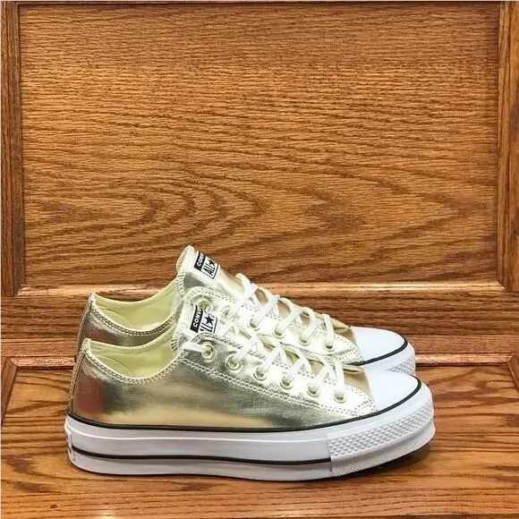 Converse shoes - Converse Chuck Taylor All Star Lift OX - Gold 0