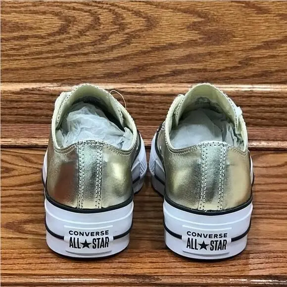 Converse shoes - Converse Chuck Taylor All Star Lift OX - Gold 3