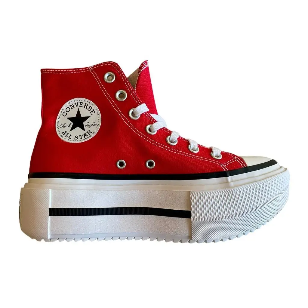 Converse shoes - Converse-Double Stack - Stack - Red 1
