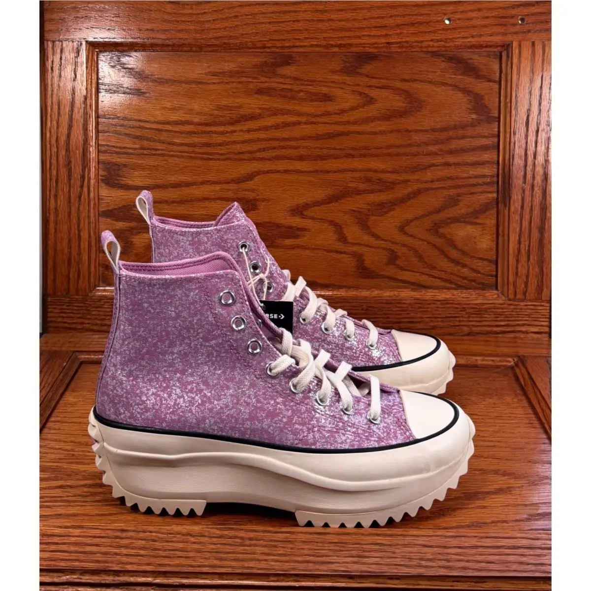 Converse shoes - Run Star Hike Hi - Run Star Hike - Purple 1