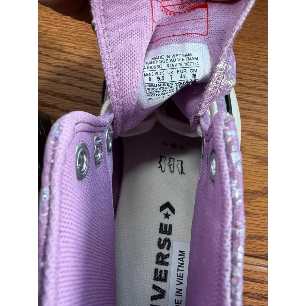 Converse shoes - Run Star Hike Hi - Run Star Hike - Purple 5