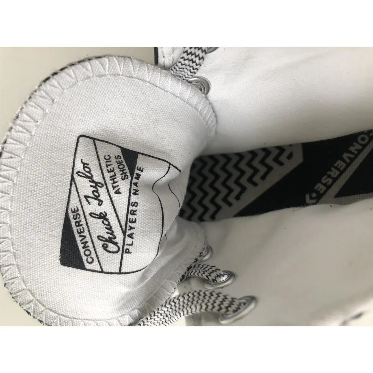Converse shoes - CTAS 70 HI - CTAS - 564969C - Egret & Black (UPC: 888757239115) 4