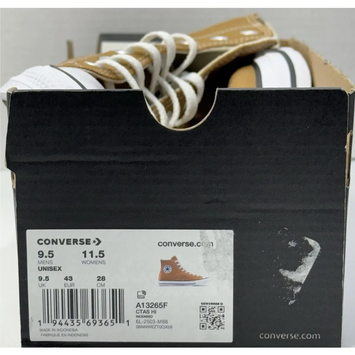 Converse shoes - Converse Chuck Taylor All Star High - A13265F - Tan 5
