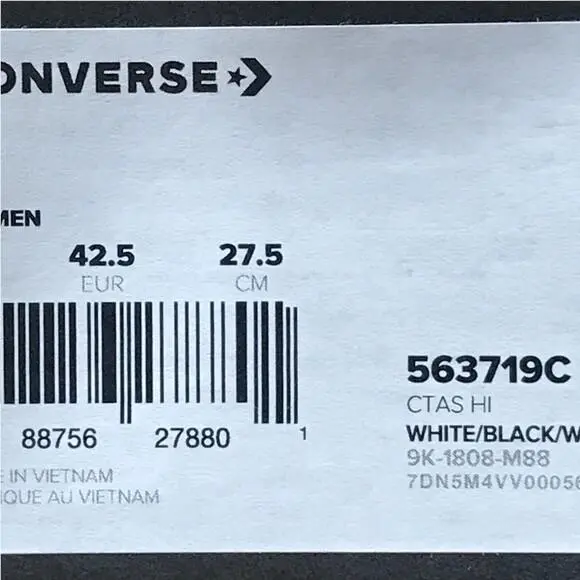 Converse shoes - Converse Chuck Taylor All Star - White 6