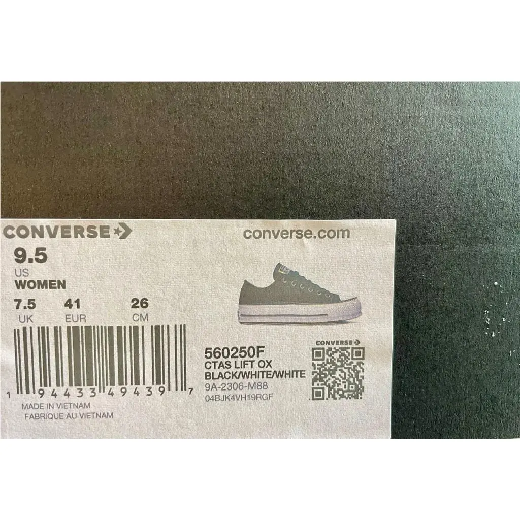 Converse shoes - A13123F - A13123F - Black 0