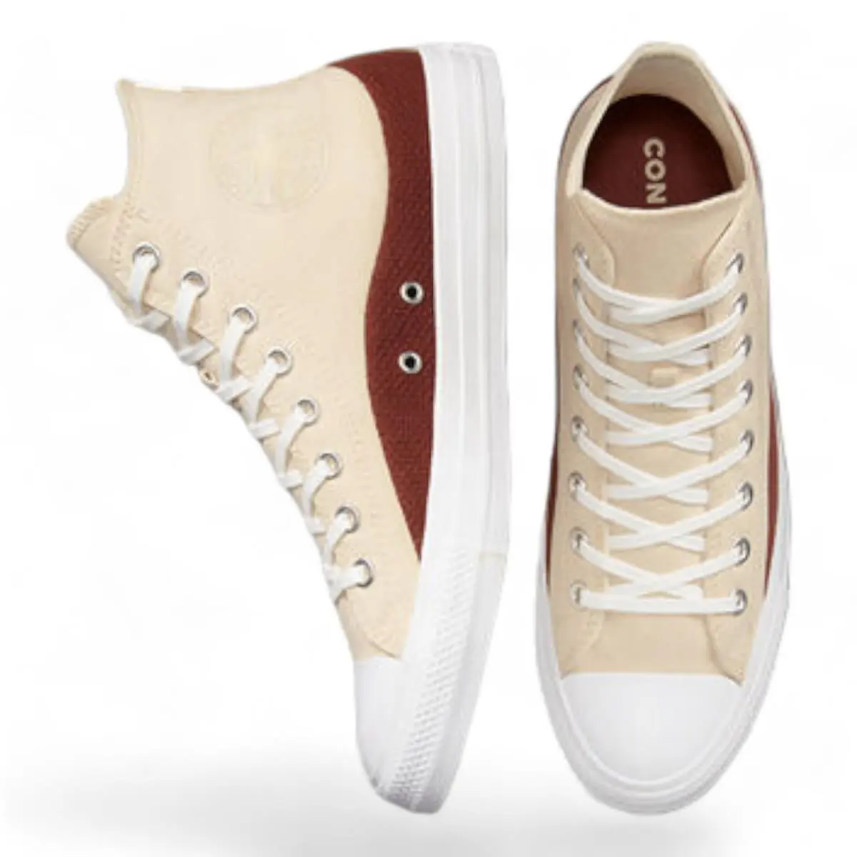 Converse shoes - Converse Chuck Taylor All Star - Natural/Red Oak/Beach Stone (UPC: 194434117875) 3