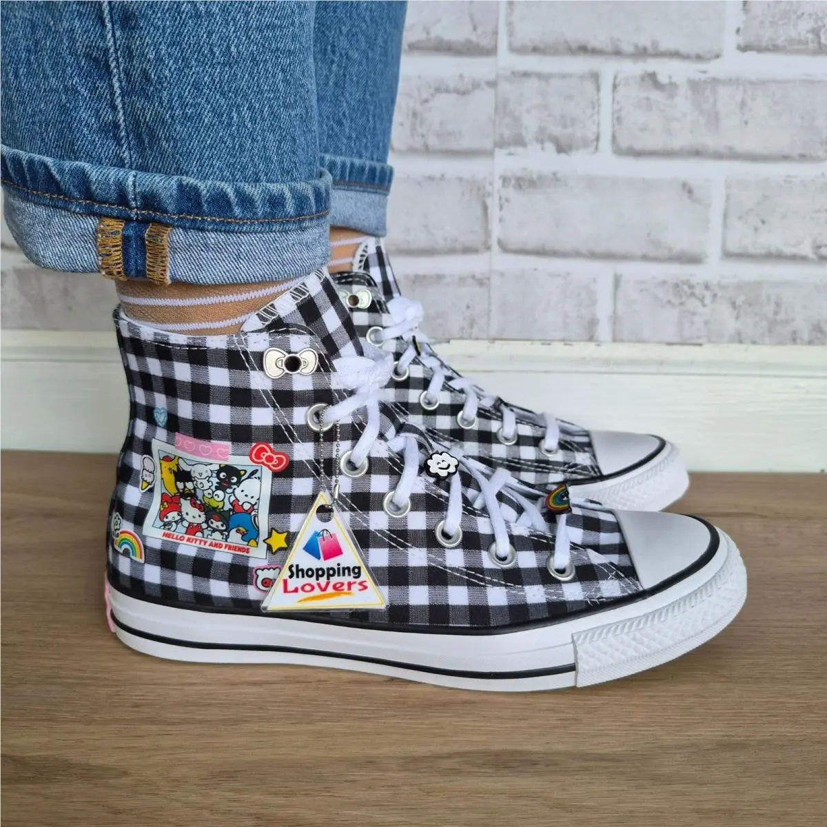 Converse shoes - Converse Hello Kitty And Friends Picnic - A17697 - Black (UPC: 194435988191) 0