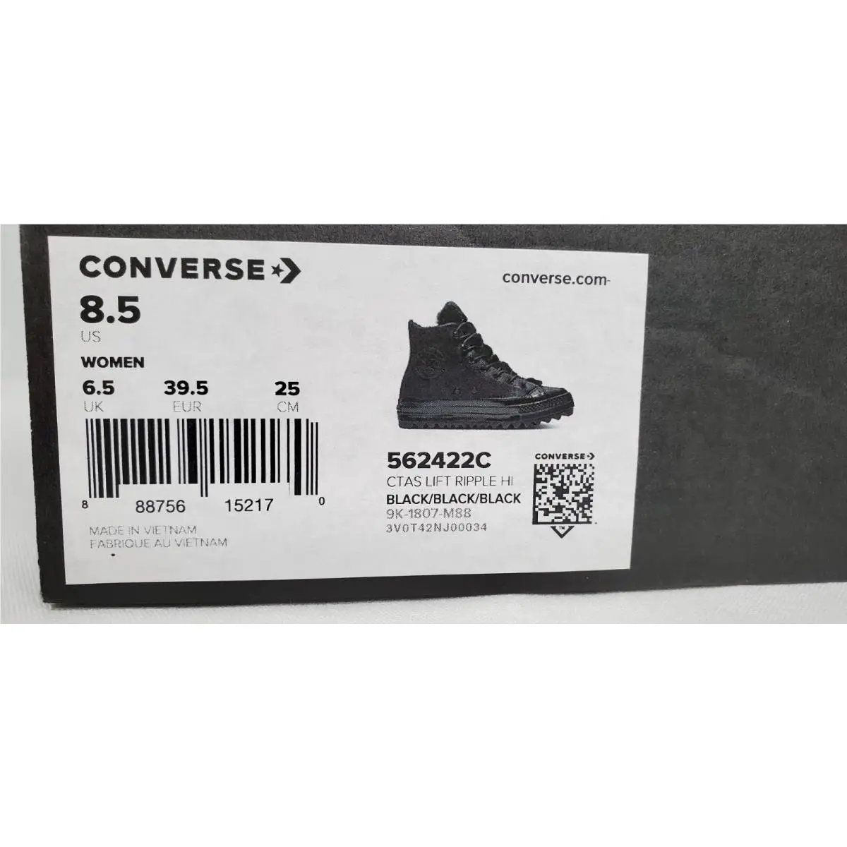 Converse shoes - Converse All Star Lift - All Star Lift - 562422C - Black 0