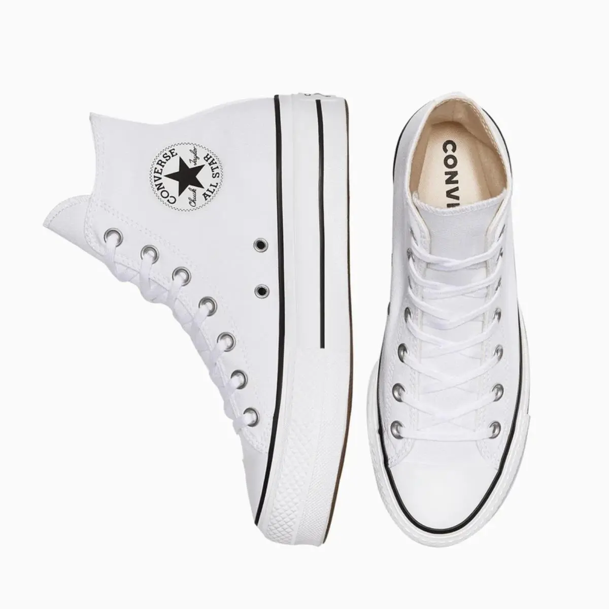 Converse shoes - White 3