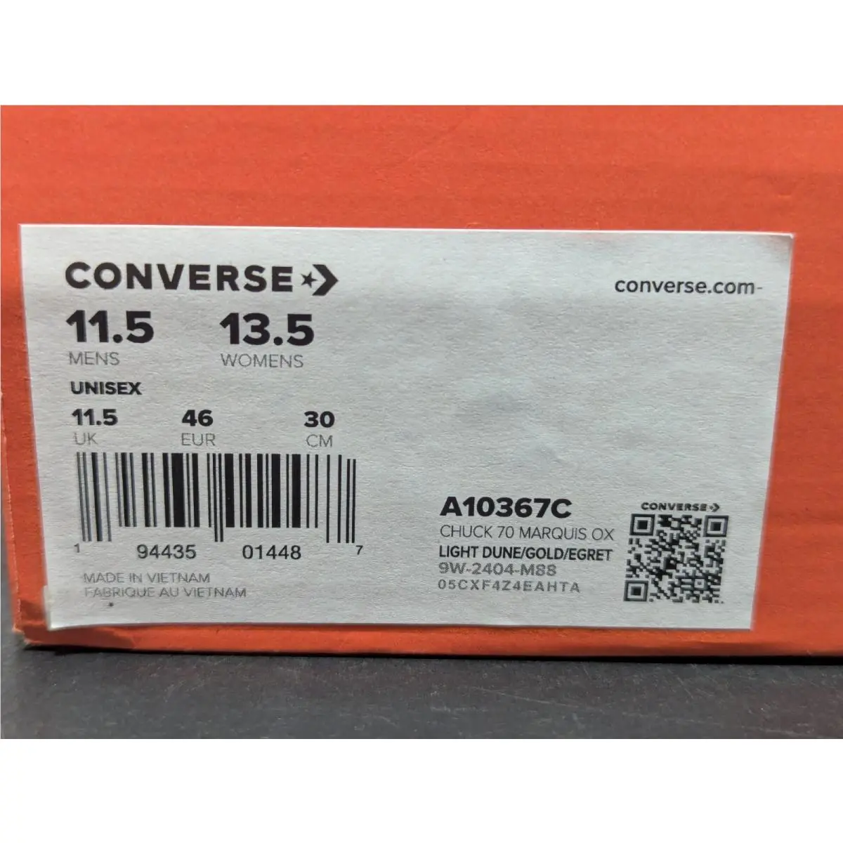 Converse shoes - Converse Chuck 70 Marquis - Chuck Marquis - A10367C - Beige (UPC: 194435014487) 18