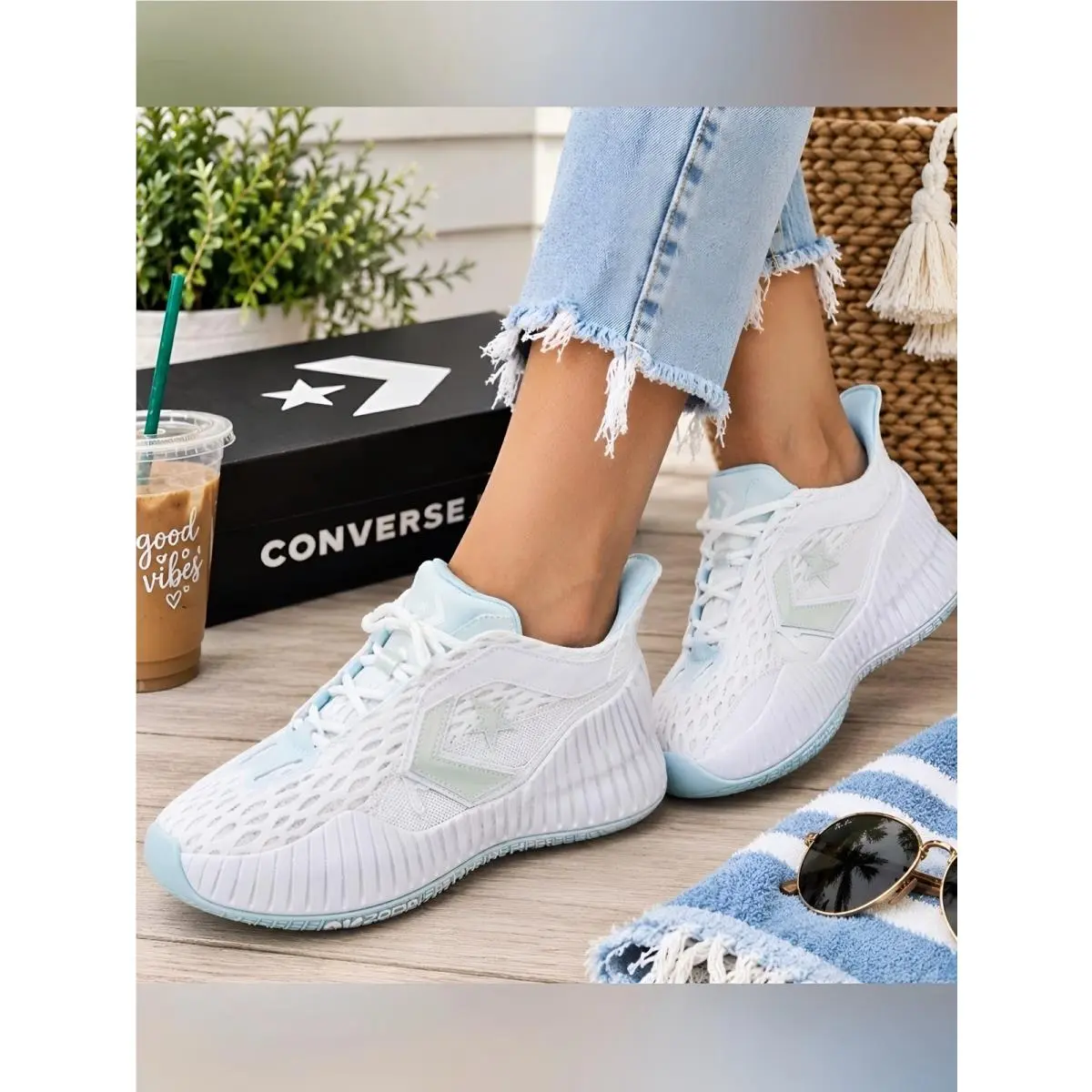 Converse shoes - Converse All Star BB Prototype CX - A03697C - White 8
