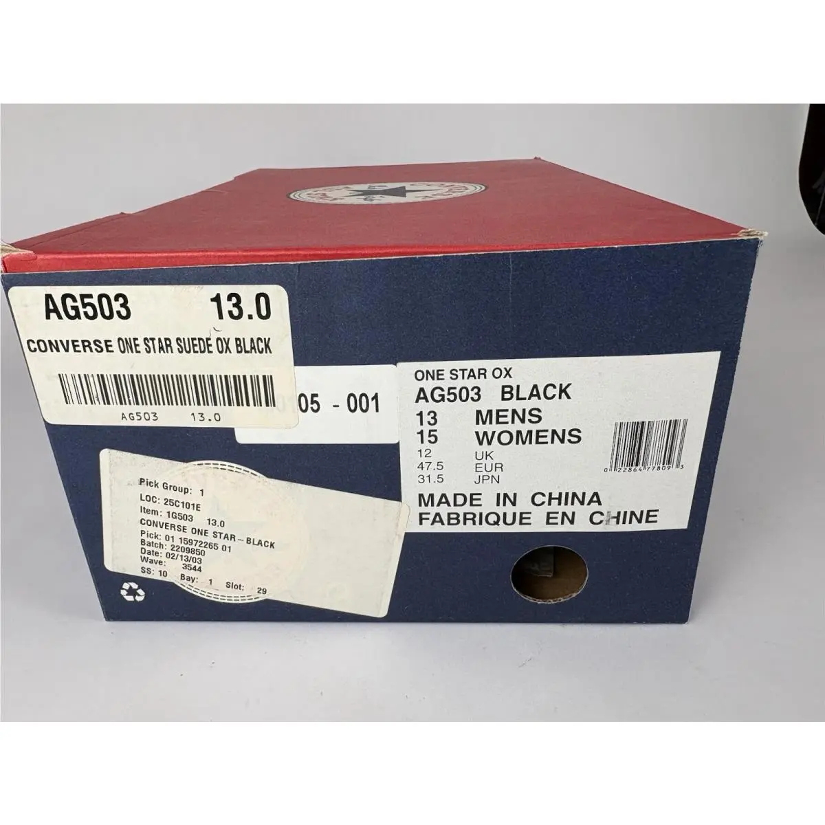 Converse shoes - Converse OX - AG503 - Black 2