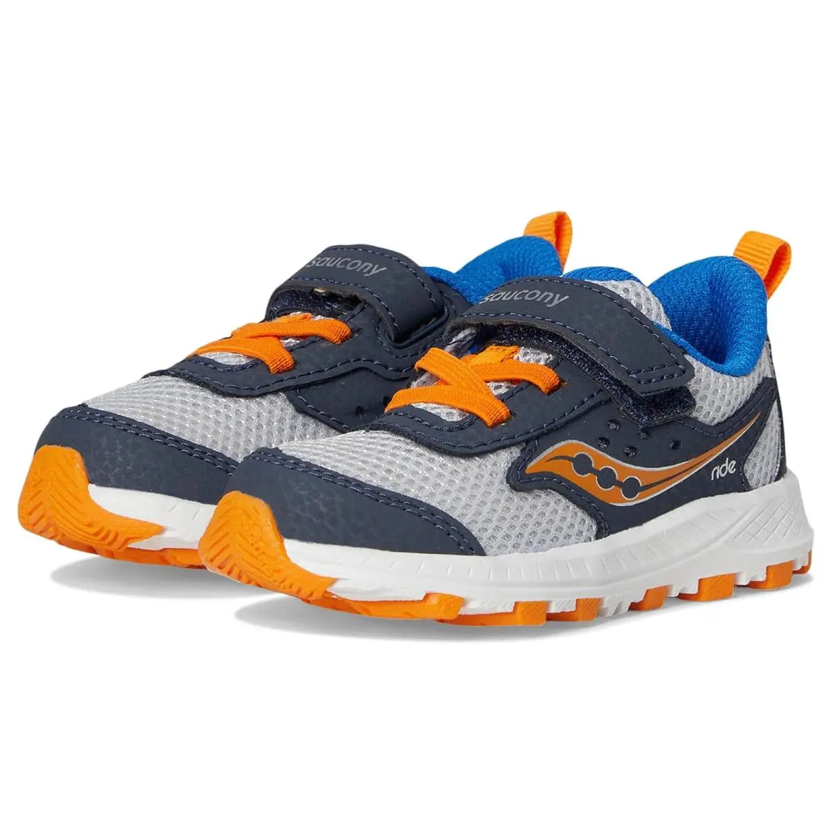 Saucony shoes - Navy/Citron 9