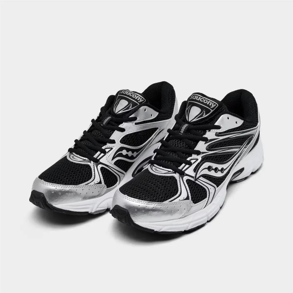 Saucony shoes - S708127M 001 - Black/Metallic Silver 1