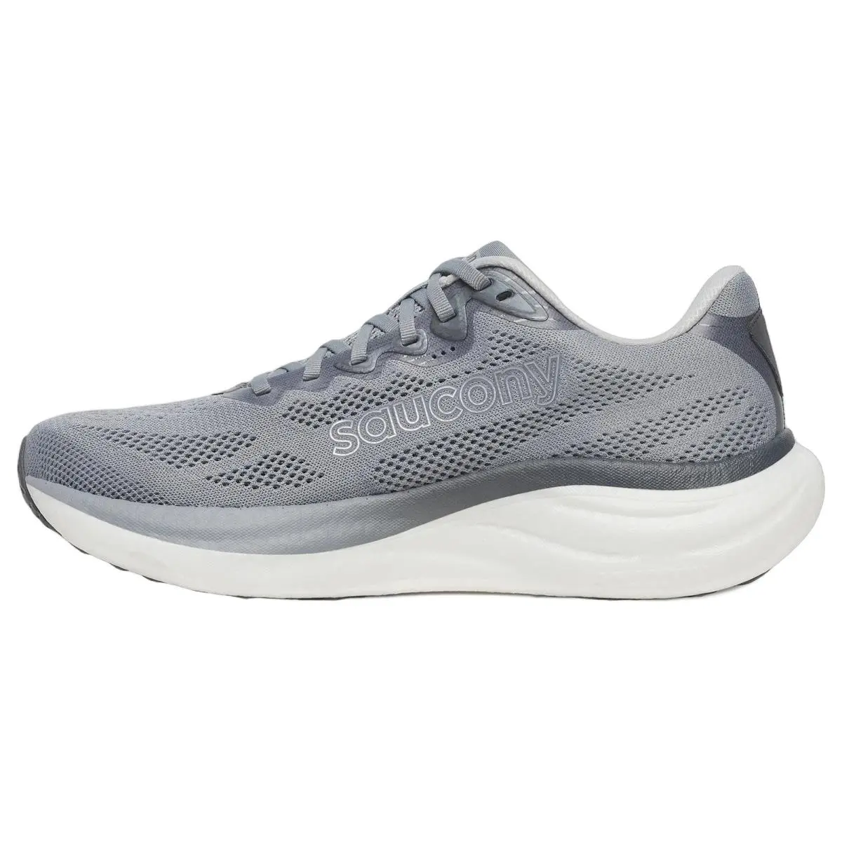 Saucony shoes - Saucony Ride 19 Wide - Ride Wide - S21055-106 - Flint/Shadow 0