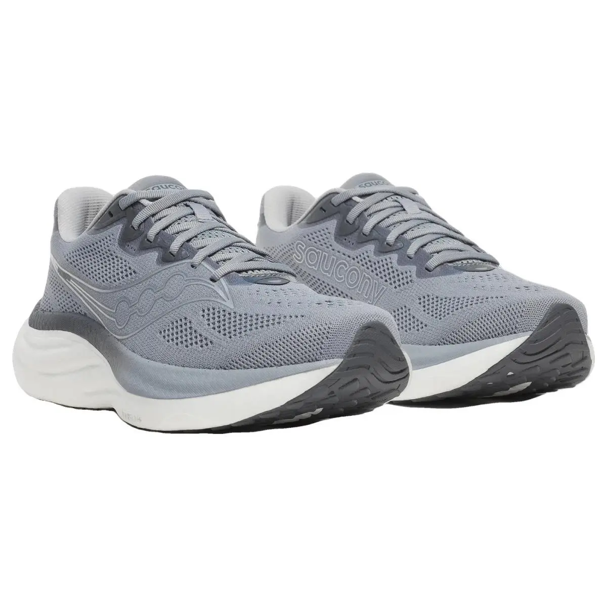 Saucony shoes - Saucony Ride 19 Wide - Ride Wide - S21055-106 - Flint/Shadow 8